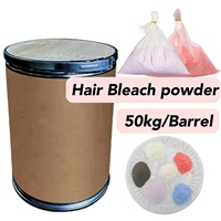 Poudre décolorante pour cheveux de qualité italienne, 35 kg, 75 kg, emballée en baril, sans dommages, niveau 9, en vrac pour usage en salon