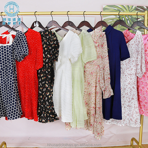 Lotes al por mayor de vestidos usados para mujer, de poliéster/algodón, tallas mixtas para adulto, de verano, suministro directo de fábrica - Product Image 4
