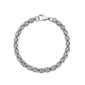 Professional design charm bangles silver stainless steel bangle bracelet