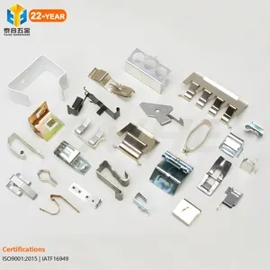 Custom Precision Stamping Metal Spring Mounting Clips For LED Light Downlight