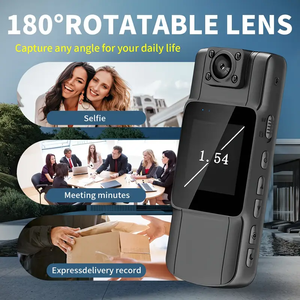 <span class=keywords><strong>Mini</strong></span> Cámara Corporal WiFi 1080P, Grabadora de Video de Alta Definición 4K de 8 Horas, Portátil, 30fps, Seguridad, Acción - Product Image 3