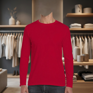 Nouveaux t-shirts pour garçons, t-shirts noirs en coton pyma, T-Shirt à col rond pour hommes à manches longues - Product Image 3