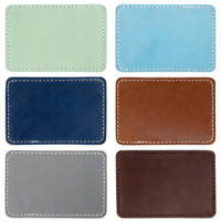 Sets de table en cuir PU écologique classique de 3 mm personnalisés en relief pour table à manger de luxe