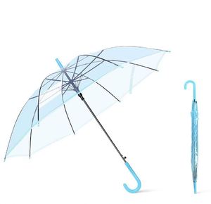 ร่มกันฝนแบบใส ด้ามยาว ลายสดใส สำหรับผู้ใหญ่ นักเรียน  แบบกำหนดเองได้ - Product Image 5