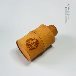 Bamboo Honey Bottle With Bamboo Lid Custom Capacity General Packaging Chongqing Origin - Product Image 5