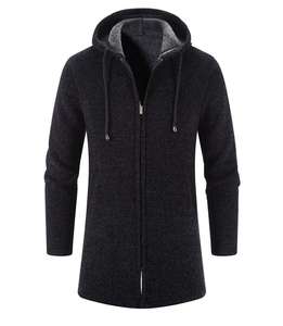 Manteau d'hiver en laine mi-long pour hommes, manteau en laine, manteau pour hommes - Product Image 5