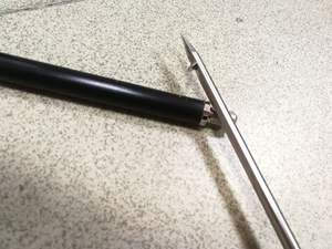 Xinyi personalizzato in acciaio inox subacqueo pistola da pesca modello SHF001 1.5m durevole strumento di caccia in acque profonde - Product Image 3