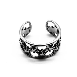 yunnique Star Shaped <b>Open</b> Toe <b>Ring</b> Titanium Steel Childrens Jewelry Gift Fashion <b>Ring</b> - Product Image 1