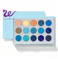 Poudre illuminatrice minérale à paillettes épaisses phosphorescente Hojo, maquillage pour les yeux mat, scintillant et waterproof, marque privée