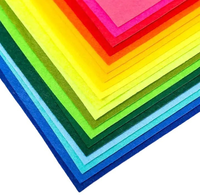 Tapis de calligraphie multifonctionnel en laine pour enfants Tapis de table en feutre spécial Couleurs variées Bon marché Usine directe