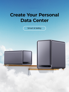 Boîtier <span class=keywords><strong>NAS</strong></span> 2 baies neuf pour bureau à domicile, interface <span class=keywords><strong>SSD</strong></span>, réseau LAN personnel partagé, cloud privé, carte mère - Product Image 4