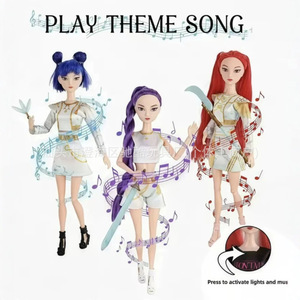 <span class=keywords><strong>Muñeca</strong></span> Gótica Witch Hunters K-Hunter de 33 cm, de Plástico, con Múltiples Atuendos, Musical, Estilos Modernos y Geniales - Product Image 2