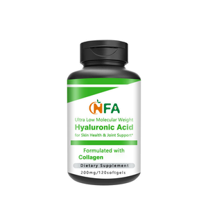 Gélules d'acide hyaluronique à très faible poids moléculaire avec collagène pour une peau saine et favoriser la santé des articulations - Product Image 1