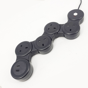 Đồ nội thất Ổ cắm điện có thể thay đổi hình dạng thời trang ổ cắm được xây dựng trong USB Type-C USB một máy tính để bàn Ổ cắm điện dải - Product Image 6