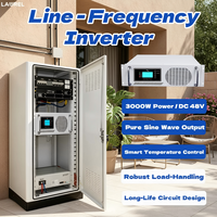 Convertisseur solaire hors réseau haute efficacité 3KW 48V à onde sinusoïdale pure avec unité de puissance MPPT intégrée pour usage domestique et industriel
