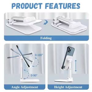 Custom Logo Universal for Business Promotional Gift Portable Durable Adjustable Fold Wholesale Phone Holder <b>Stand</b> - Product Image 4