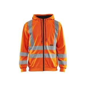 BLAKLADER - 334619745300XXL Suéter con capucha Hi-Vis Naranja-EAN 7330509237328 ROPA DE TRABAJO DE LA HI-VIS - Product Image 1