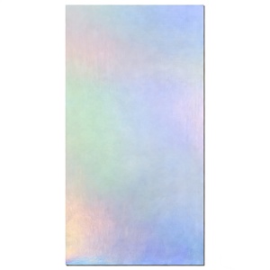 Feuilles de similicuir holographique de 12 x 24 pouces, matériau en cuir PU de qualité supérieure, laserable, avec support en tissu épais - Product Image 1