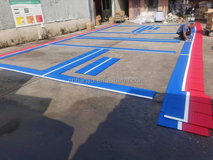 Los Niños Juegan al Aire Libre en su Patio Trasero, con Múltiples Deportes y Canchas <span class=keywords><strong>de</strong></span> Baloncesto Pintadas y Líneas <span class=keywords><strong>de</strong></span> Tamaño <span class=keywords><strong>de</strong></span> <span class=keywords><strong>Cancha</strong></span> <span class=keywords><strong>de</strong></span> Pickleball - Product Image 6