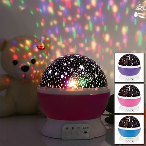 Projecteur d'étoiles, lampe de nuit 3D LED, alimentation USB 5V, <span class=keywords><strong>projection</strong></span> rotative de lune et d'étoiles, décoration de chambre d'enfant, lumière de décoration pour la maison - Product Image 3