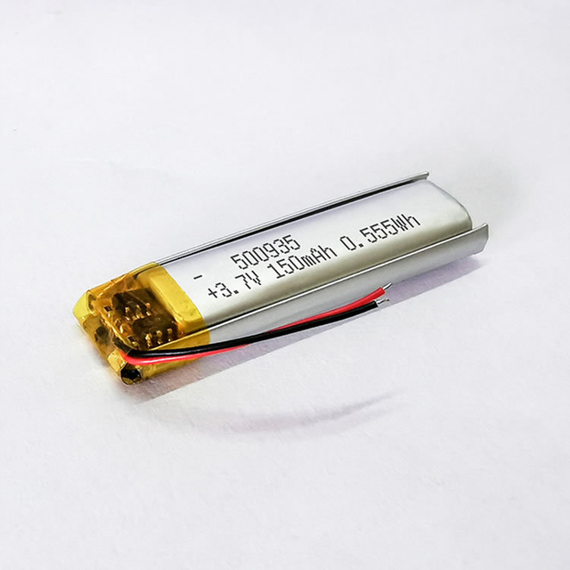 Fast Shipping 3.7V Lithium Polymer Battery 050935 500935 150mAh Rechargeable Lipo Battery for MP4 Player