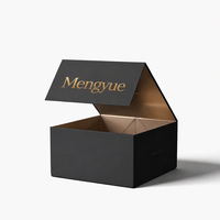 Boîte en carton recyclable sur mesure, boîte rigide magnétique haut de gamme, emballage de luxe, boîte cadeau pliable avec couvercle magnétique