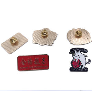 <span class=keywords><strong>Prix</strong></span> usine personnalisé émail scarabée épingles Animal Badge rouge mignon dessin animé conception personnalisée épinglette Badge épingle - Product Image 2