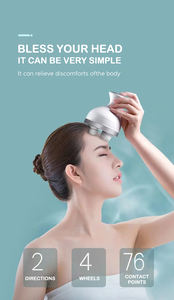 Herramienta <span class=keywords><strong>de</strong></span> masajeador <span class=keywords><strong>de</strong></span> cabeza para cuero cabelludo, dispositivo inteligente recargable con luz roja, impermeable, <span class=keywords><strong>aceite</strong></span>, venta al por mayor - Product Image 6