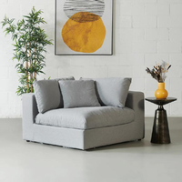 Ensemble de canapés de loisirs Nisco, moderne, élégant, en tissu de haute qualité - Confortable et durable pour les halls d'hôtel, les salons et les chambres à coucher
