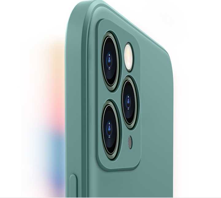 Customized Red Shockproof Silicone Phone Case for iPhone 12 14 & 16 Pro Max Matte Finish PC Material Mobile Phone Accessories
