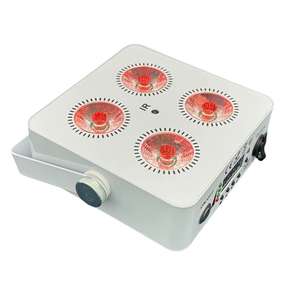 Luces LED para Discoteca de Bodas, 4*18w RGBWAUV 6IN1, Batería Inalámbrica, Par Can Light, Luces LED Inalámbricas para Escenario - Product Image 1