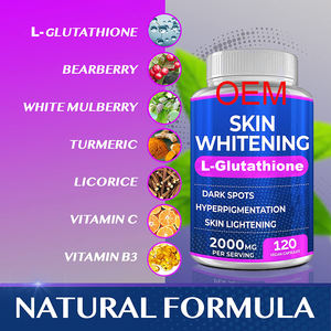 CGMP แคปซูลเพื่อผิวขาวผลิตจากโรงงานสำหรับผู้หญิง L-glutathionion <span class=keywords><strong>Whitening</strong></span> แท็บเล็ตแคปซูลอาหารเสริมกลูตาไธโอน2000มก. - Product Image 4