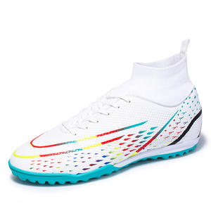 Zapatillas de fútbol unisex de caña alta con tachuelas largas <span class=keywords><strong>para</strong></span> césped <span class=keywords><strong>artificial</strong></span> otoño <span class=keywords><strong>para</strong></span> entrenamiento de Jóvenes y Estudiantes y zapatos de partidos - Product Image 6