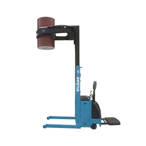 홀더 수동 오일 스태커 3륜 0.5톤 드럼 리프팅용 500kg 반전동 셀프 로딩 포크리프트 - Product Image 2