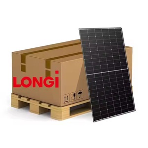 แผงโซลาร์เซลล์แบบสองหน้าคุณภาพสูง LR7-60HVD ประสิทธิภาพ 24.8% สีดำและโปร่งใส - Product Image 2