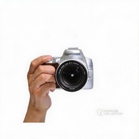 Kamera DSLR 200D II Bekas dengan Kit Lensa 18-55mm 24.1MP 4K WiFi Layar Sentuh Kompatibel dengan Lensa 50mm 55-250mm 75-300mm