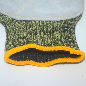 Gants en cuir de vache anti-déchirure, anti-perforation, antidérapants, en <span class=keywords><strong>fil</strong></span> d'acier <span class=keywords><strong>Kevlar</strong></span> pour le camping en plein air - Product Image 3