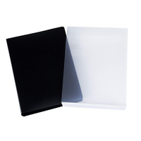 Album photo sans acide à couverture rigide en PP pour les photos de 4 "x 6" incluses, mallette de rangement en plastique.