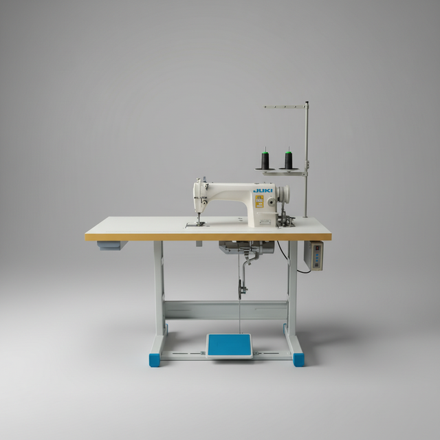 Used JUKI DDL-8700 Vertical Flatlock Industrial Sewing Machine for Garment Industry