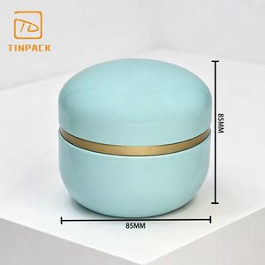 Lata Redonda de Metal Personalizada de Lujo para Té, Café, Dulces y Empaques Multiusos - Product Image 1
