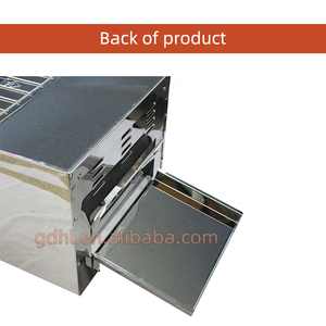 Hot Bakery Bread Machine Restaurant Electric Conveyor <strong>Toaster</strong> Oven Commercial <strong>Toaster</strong> for Sale <strong>Silver</strong> Stainless Steel HL 220 - Product Image 4