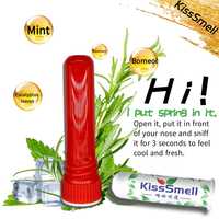 Inhalateur nasal au menthol pour rafraîchir et soulager la congestion nasale, sinusite, traitement de la fatigue nasale, appareil rafraîchissant