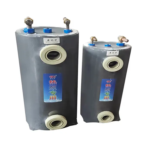 High Quality coil in shell heat exchanger freon cooling titanium chiller for sale