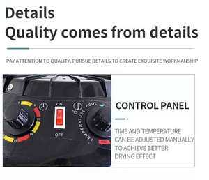 Accélérateur de coloration et sèche-<span class=keywords><strong>cheveux</strong></span> professionnel Climazone <span class=keywords><strong>pour</strong></span> salon, processeur capillaire infrarouge mural - Product Image 2