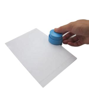 <span class=keywords><strong>Agrafeuse</strong></span> écologique de forme ronde <span class=keywords><strong>sans</strong></span> agrafes, 10 pièces, pince publicitaire - Product Image 5