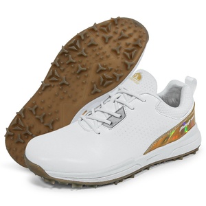 <span class=keywords><strong>Scarpe</strong></span> da Golf Professionali Estive da Uomo Taglia Grande Antiscivolo in Microfibra e Rete - Product Image 6
