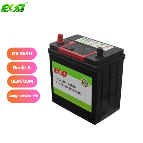 ESG 12V Lead Acid Car Battery High Quality 55Ah 60Ah 100Ah for CAR Home & UPS Applications