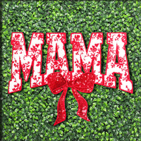 Produit le plus vendu Mama Sequin Chenille Varsity Letter Patchs brodés personnalisés thermocollants pour vêtements et chapeaux