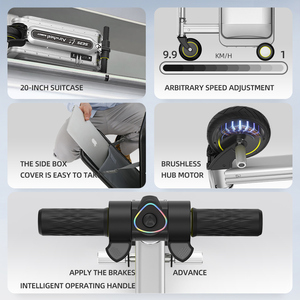 Airwheel SE3SL+ Maleta Scooter Eléctrico Estable de 3 Ruedas con Motor sin Escobillas y Controles Inteligentes - Product Image 6
