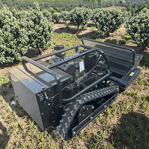 Tondeuse à fléaux intelligente pour vergers, motorisée par un moteur Diesel 1102 de 20 CV, avec télécommande 500m, pour la coupe de l'herbe et la réintégration de la paille, machine agricole - Product Image 2